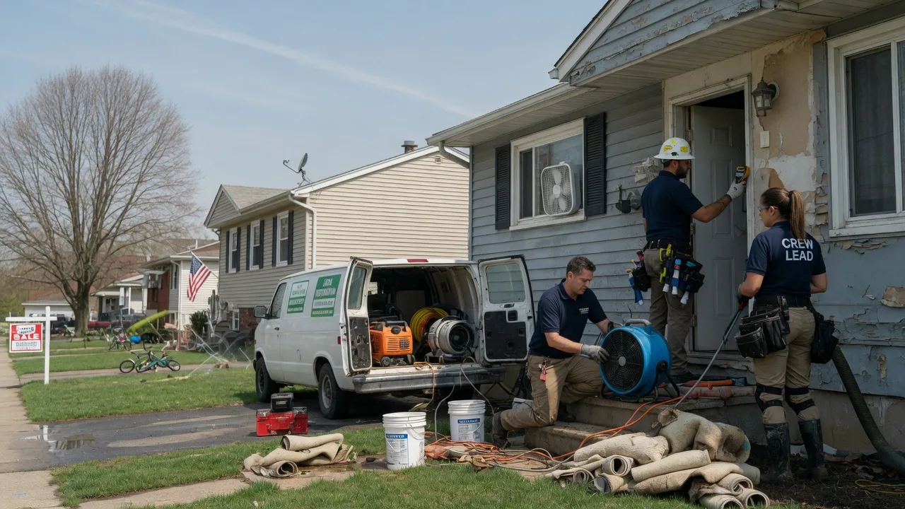 Flood Cleanup in Maywood, CA near me